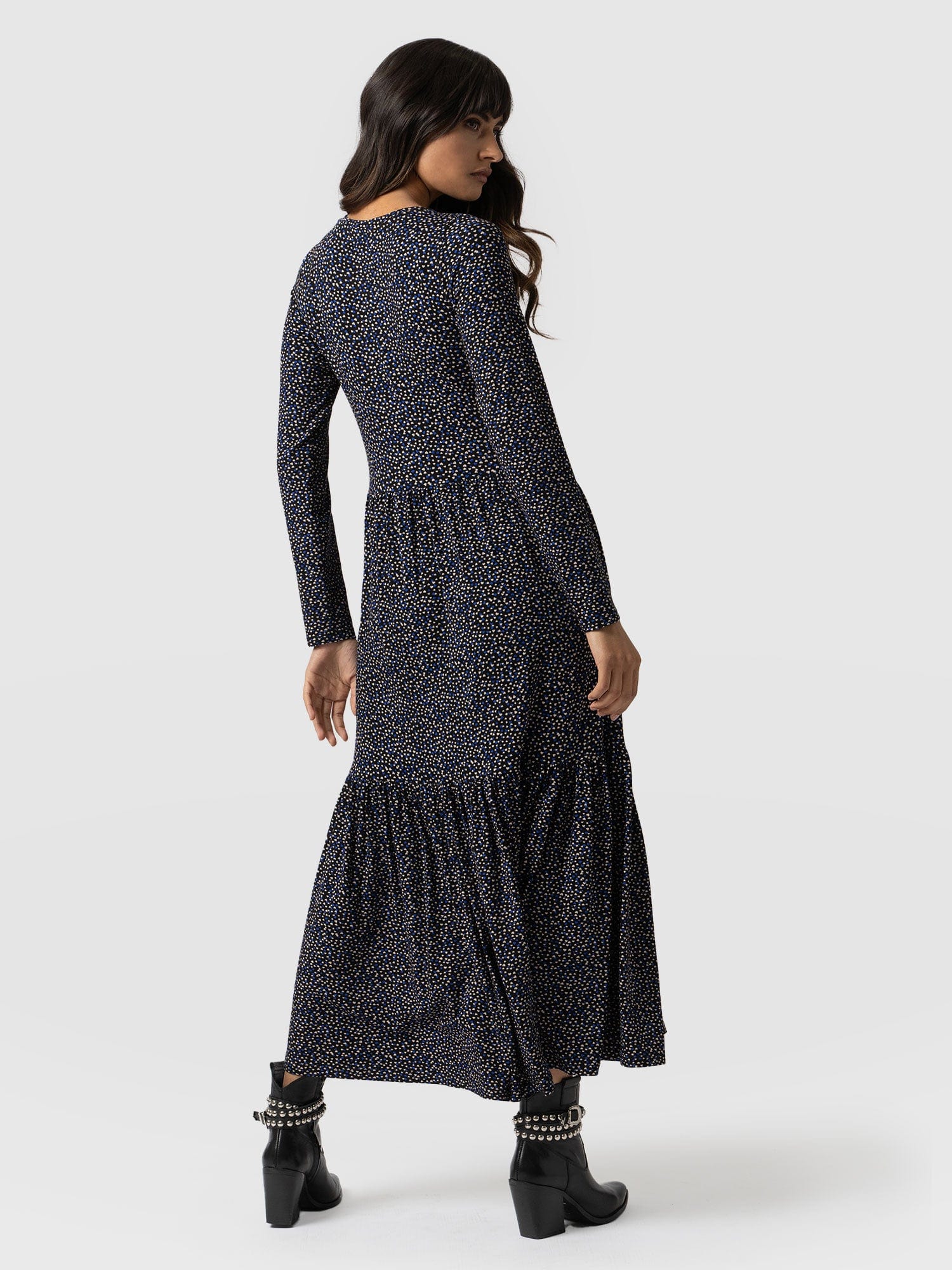 Greenwich Dress Long Sleeve - Hearts